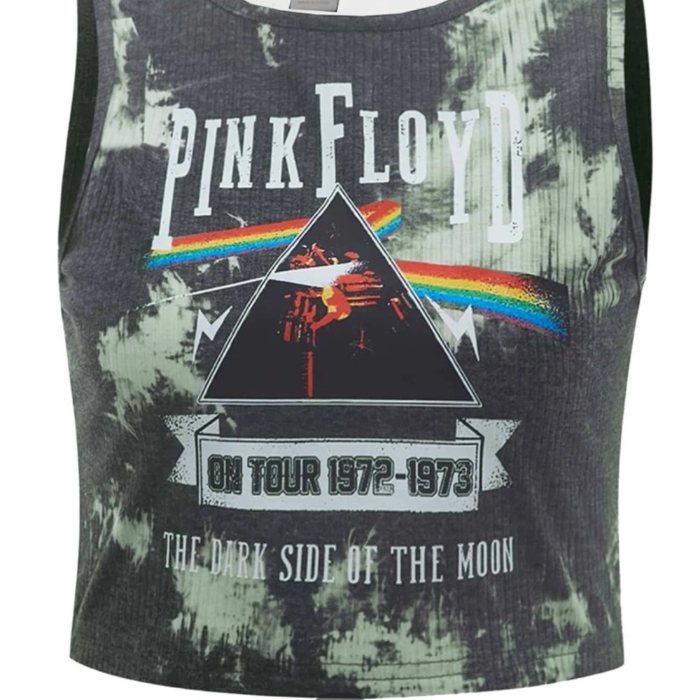 NWT Pink Floyd tank top tie dye dark side of the moon size XL concert tee